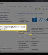 Image result for How to Check Bit Oof a System On Window 10