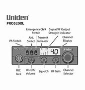 Image result for Uniden PRO520XL 40 Channel CB Radio