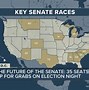 Image result for 2020 Senate Election Results Map