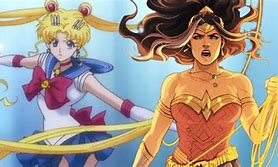 Image result for Sailor Moon vs Wonder Woman