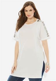 Image result for Beaded Tunic Plus Size Tops