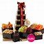 Image result for Holiday Nuts Gift Basket - Gourmet Food Gifts Prime Delivery - Christmas, Mothers & Fathers Day Fruit Nut Gift Box, Assortment Tray - Birthday,