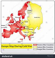 Image result for Military Cold War Europe Map