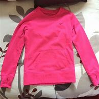 Image result for White Sweatshirt with Pink Nike