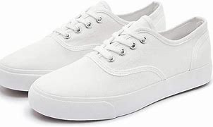 Image result for white canvas sneakers