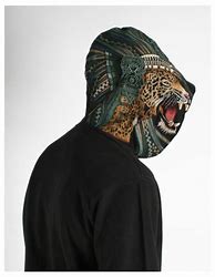 Image result for Black Tiger Crop Hoodie