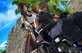 Image result for FF7 Cloud Wheelchair