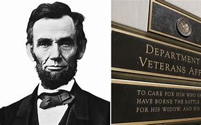 Image result for Abraham Lincoln VA Quote