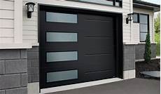 Vog 9 x 7 Black window layout: Left side Harmony Garage door