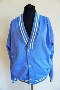 Image result for Vintage Blue Bomber Jacket