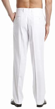 Image result for Men's White Dress Pants