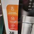 Image result for Gourmia 8-Quart Digital Air Fryer With Guided Cooking, Easy Clean, Stainless Steel, Silver