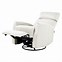Image result for White Leather Recliner
