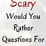 Image result for Would You Rather Creepy
