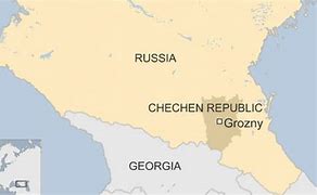 Image result for Chechnyaon Map
