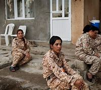 Image result for American Soldiers Iraqi Women
