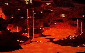 Image result for Nether in Overworld Minecraft