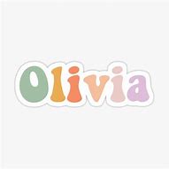 Image result for Olivia in Bubble Letters