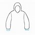 Image result for Hoodie Line Drawing