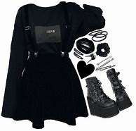 Image result for Girly Emo Clothes