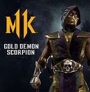 Image result for Gold Scorpion Mortal Kombat