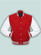 Image result for Red White Varsity Jacket