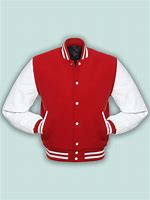 Image result for Red Varsity Jacket Men