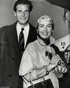 Image result for Dorothy Squires and Roger Moore