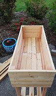 Image result for 4x4 Wood Outdoor Planter Boxes