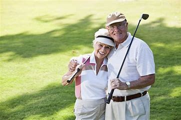 Image result for senior citizens playing golf