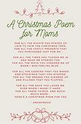 Image result for Christmas Poems for Mother