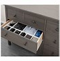 Image result for Hemnes Dresser IKEA 6 Drawer Organization Idea