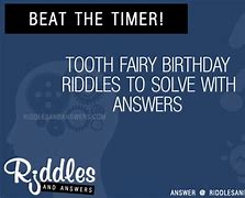 Image result for Tooth Fairy Riddles