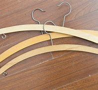 Image result for Old-Fashioned Wooden Clothes Hangers