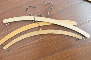 Image result for Wooden Dress Shirt Hangers