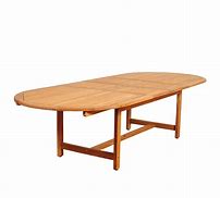 Image result for Nassau Extending Teak Oval Dining Table, Small 59"-79"