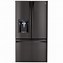 Image result for Black Stainless Steel Refrigerator Bottom Freezer