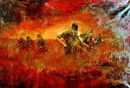 Image result for World War 2 Battle Art