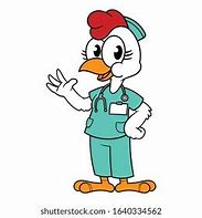 Image result for Cartoon Nurse Chicken