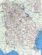 Image result for Central Georgia Map