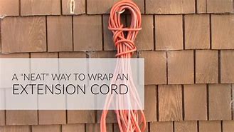 Image result for Extension Cord Wrap