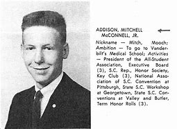 Image result for Mitch McConnell in High School