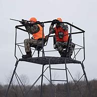 Image result for 2 Man Tripod Deer Stands
