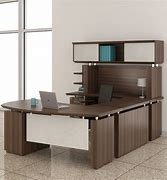 Image result for U-Shape Executive Desk with Hutch
