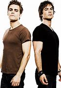 Image result for Vampire Diaries Stefan and Damon Poster