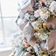 Image result for Flocked Christmas Tree Decorations
