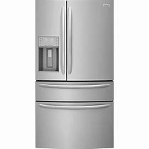 Image result for French Door Refrigerator with Ice and Water Dispenser