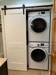 Image result for Stacked Washer Dryer Surround
