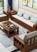Image result for Modern Wooden Furniture Living Room