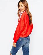 Image result for Red Adidas Sweatshirt Women